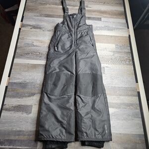 C9 Champion from Target Snow Bib Snowsuit Youth 6-7 Gray Overalls Ski